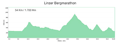 Hoehenprofil Bergmarahon Linz